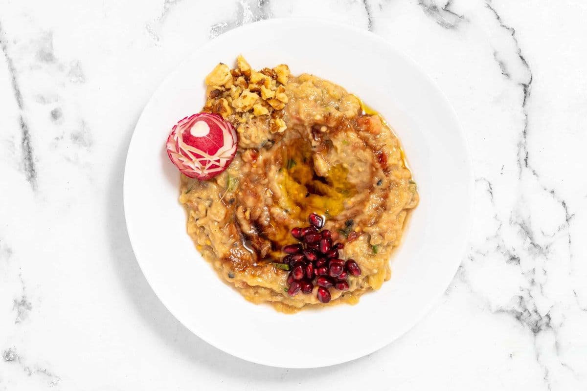 Baba Ghanouj with Vegetables