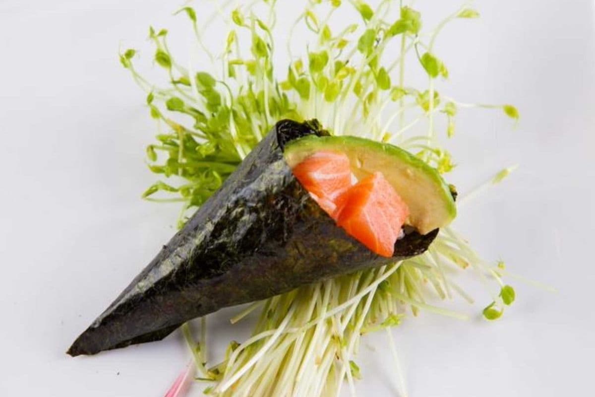Alaska Temaki Hand Roll