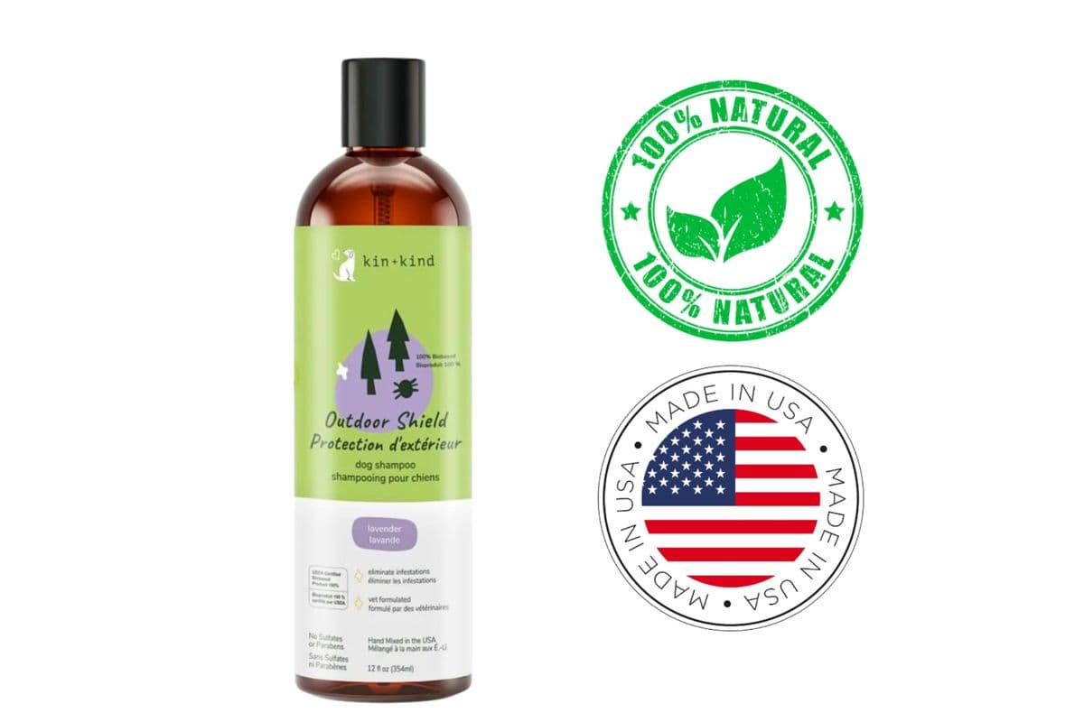 Kin+Kind Outdoor Shield Shampoo Lavender (12 oz)