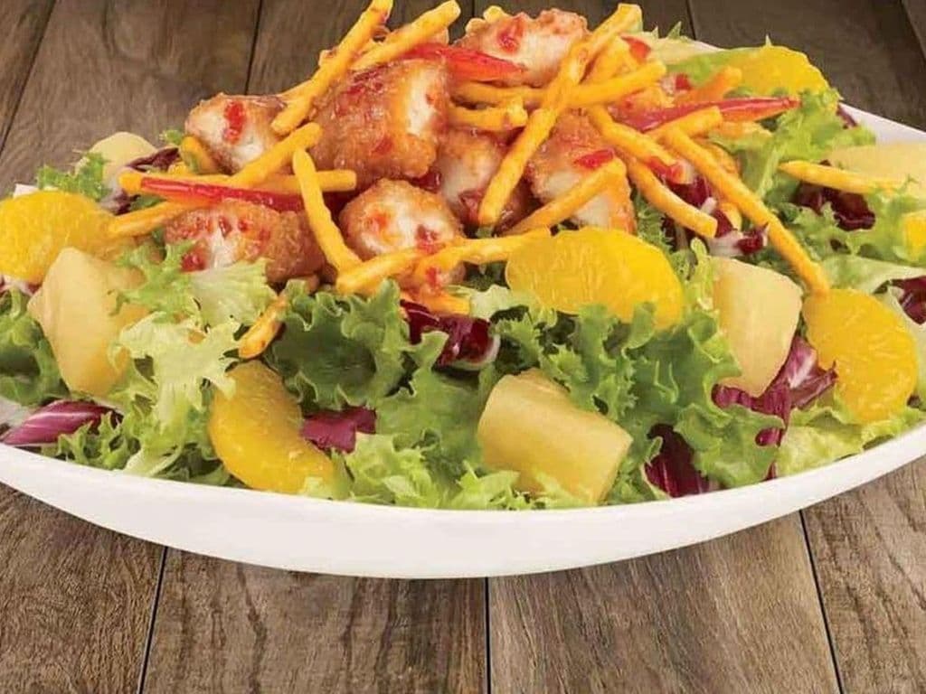 Salade Bangkok avec poulet / Bangkok Salad with Chicken
