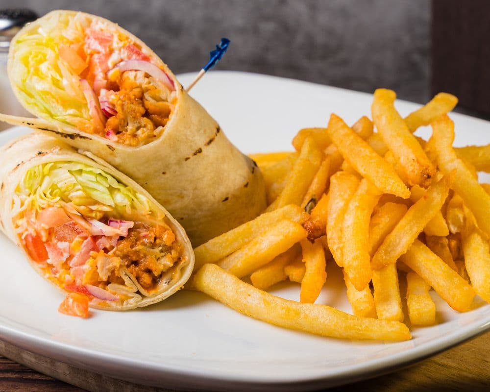 Bam Bam Shrimp Wrap