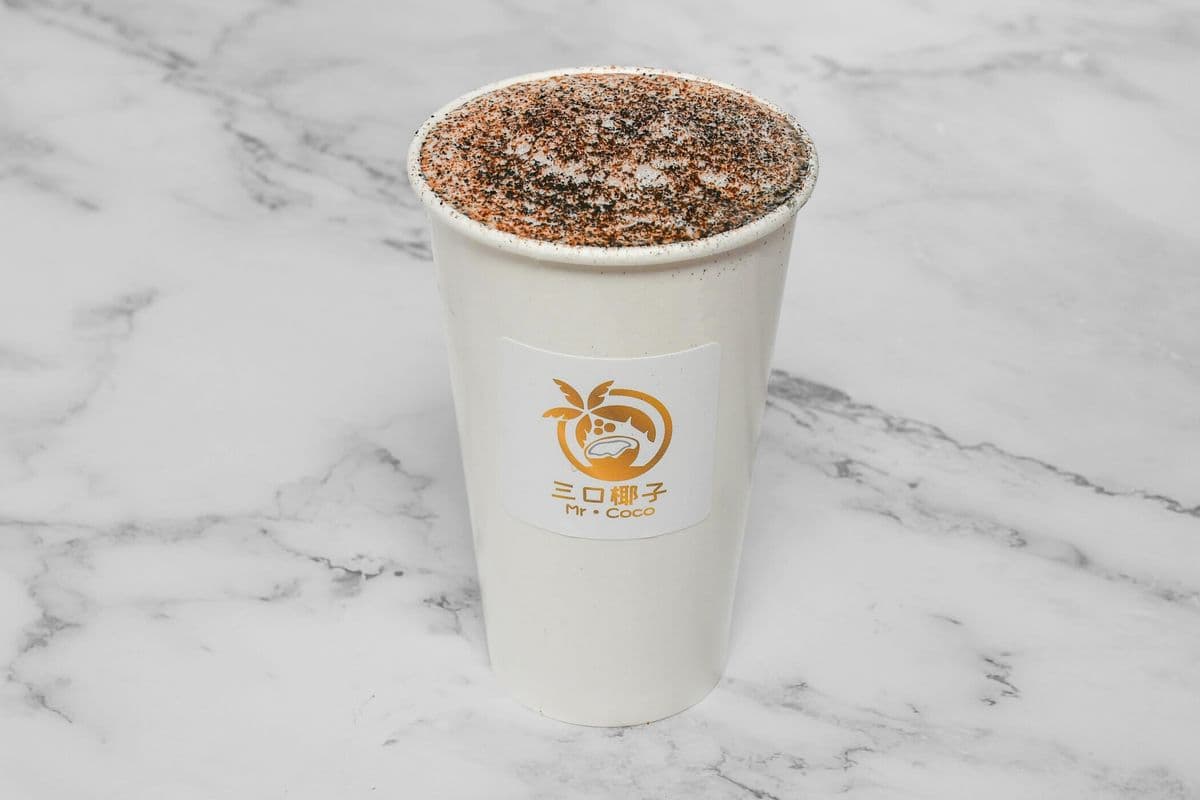 Charcoal Coco Milk 竹炭椰奶