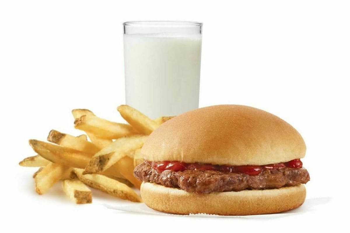 Kids' Hamburger Meal (Cals: 470)