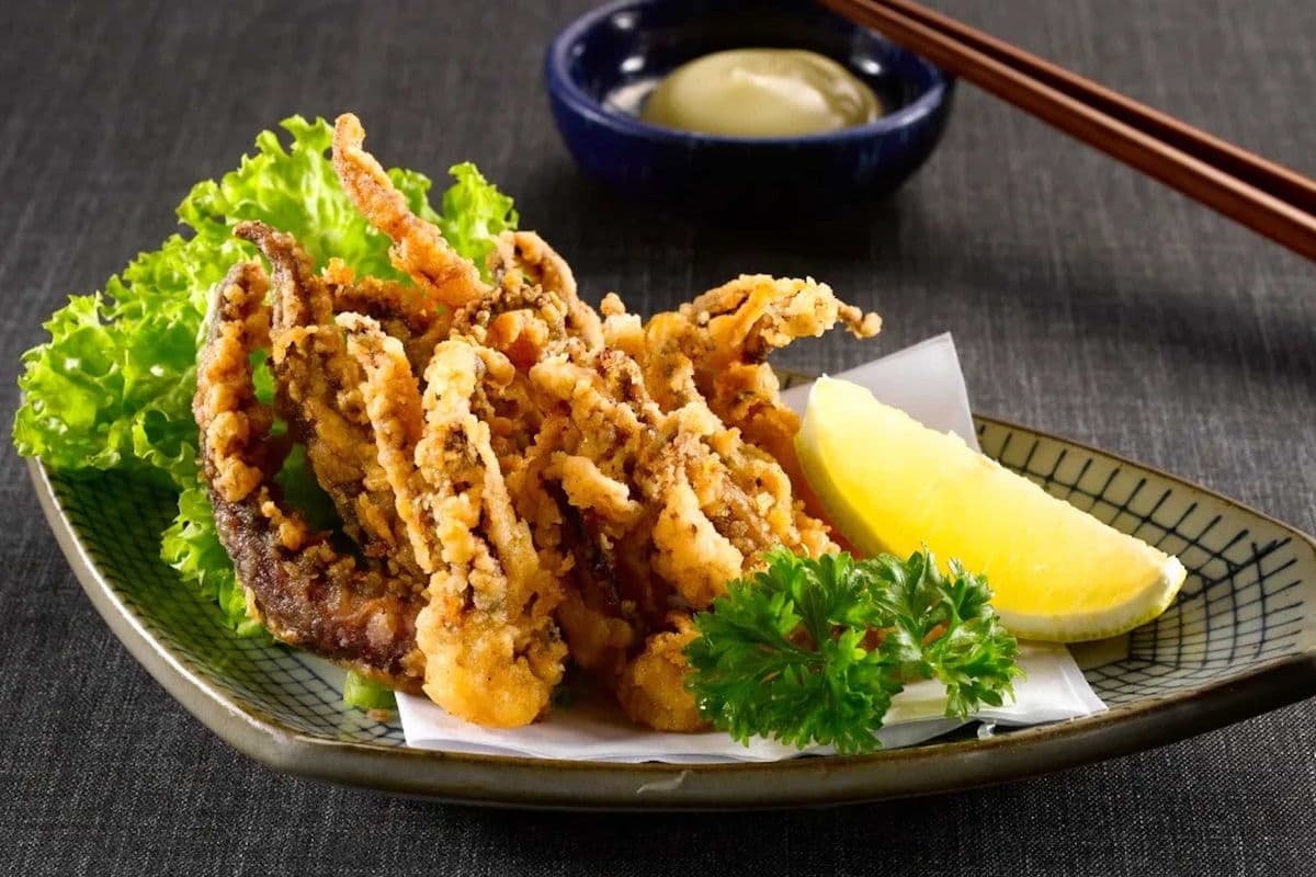 Ika Geso Karaage (Fried Squid Tentacles) (Large)