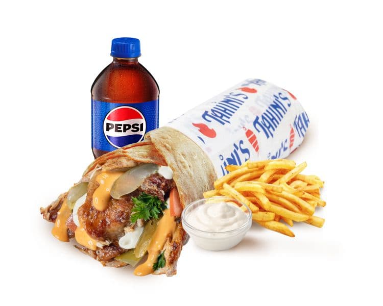 001: Custom Chicken Shawarma Meal