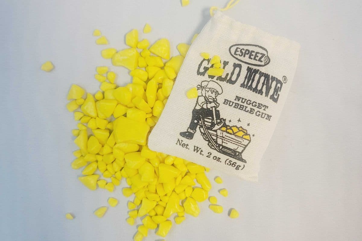 Espeez Gold Mine Nugget Bubble Gum (56g)