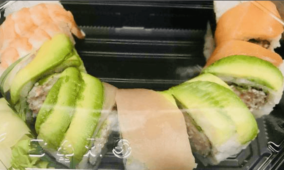 Rainbow Roll (8 pcs)