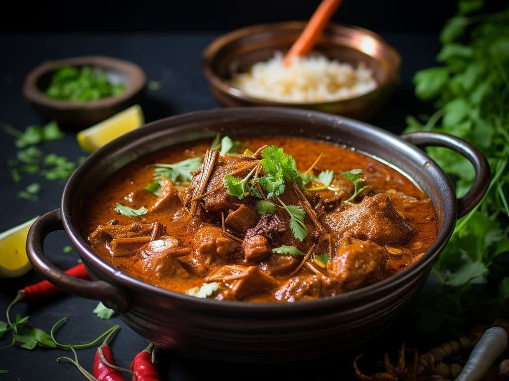 Chettinad Lamb Curry / Curry d'Agneau Chettinad