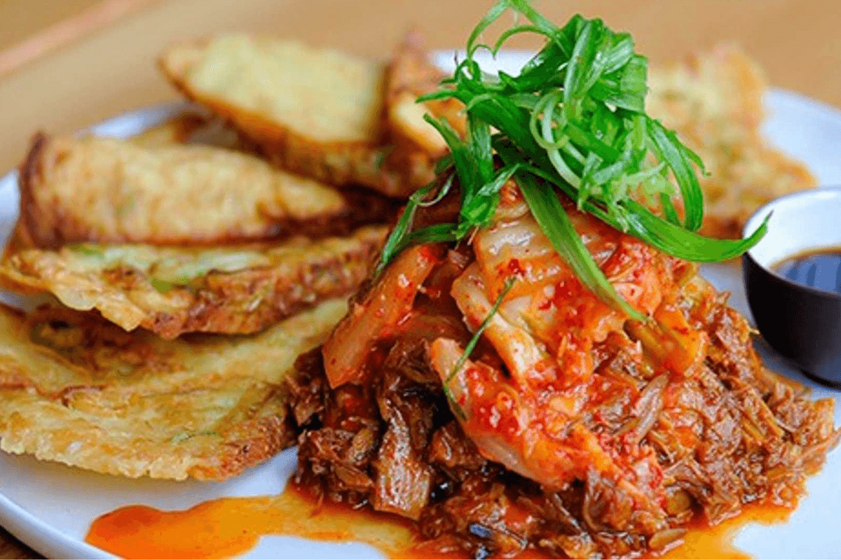 Korean Scallion Pancakes