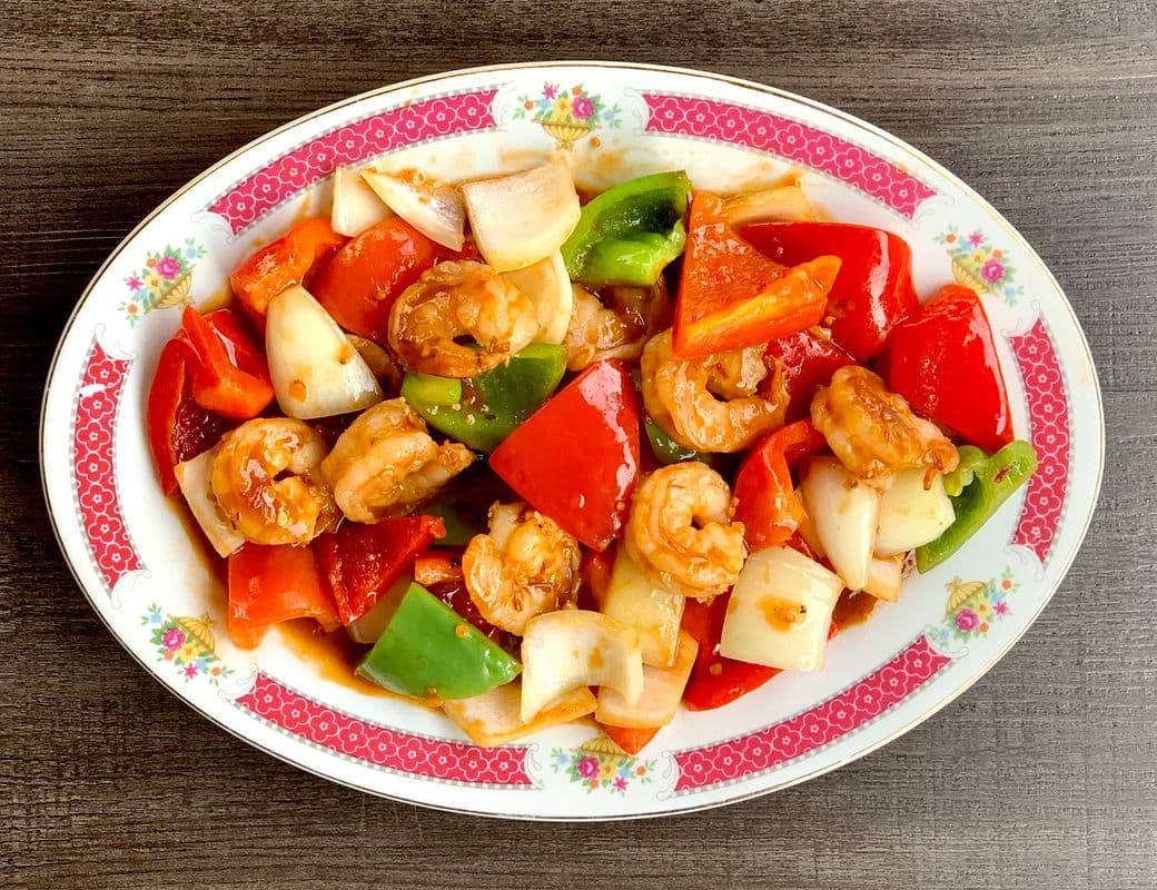 Szechuan Prawns (12 pcs)