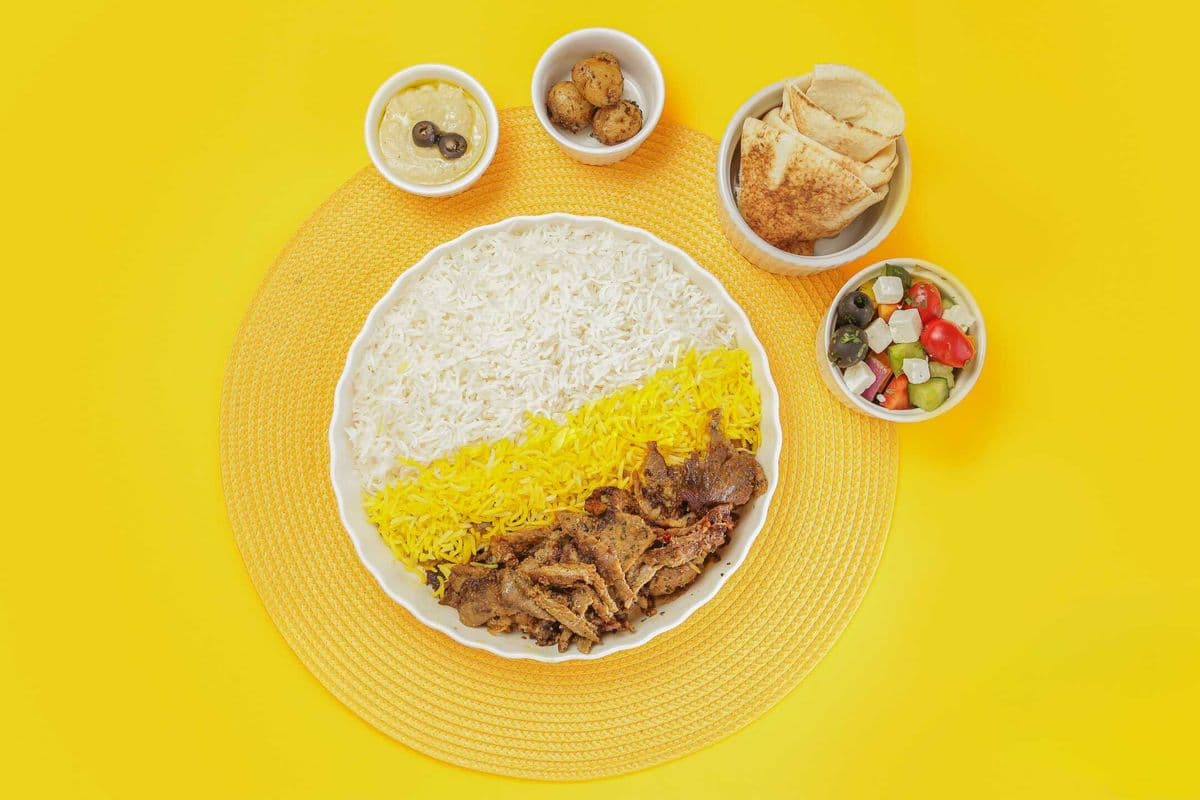 In and Win Beef Donair Plate