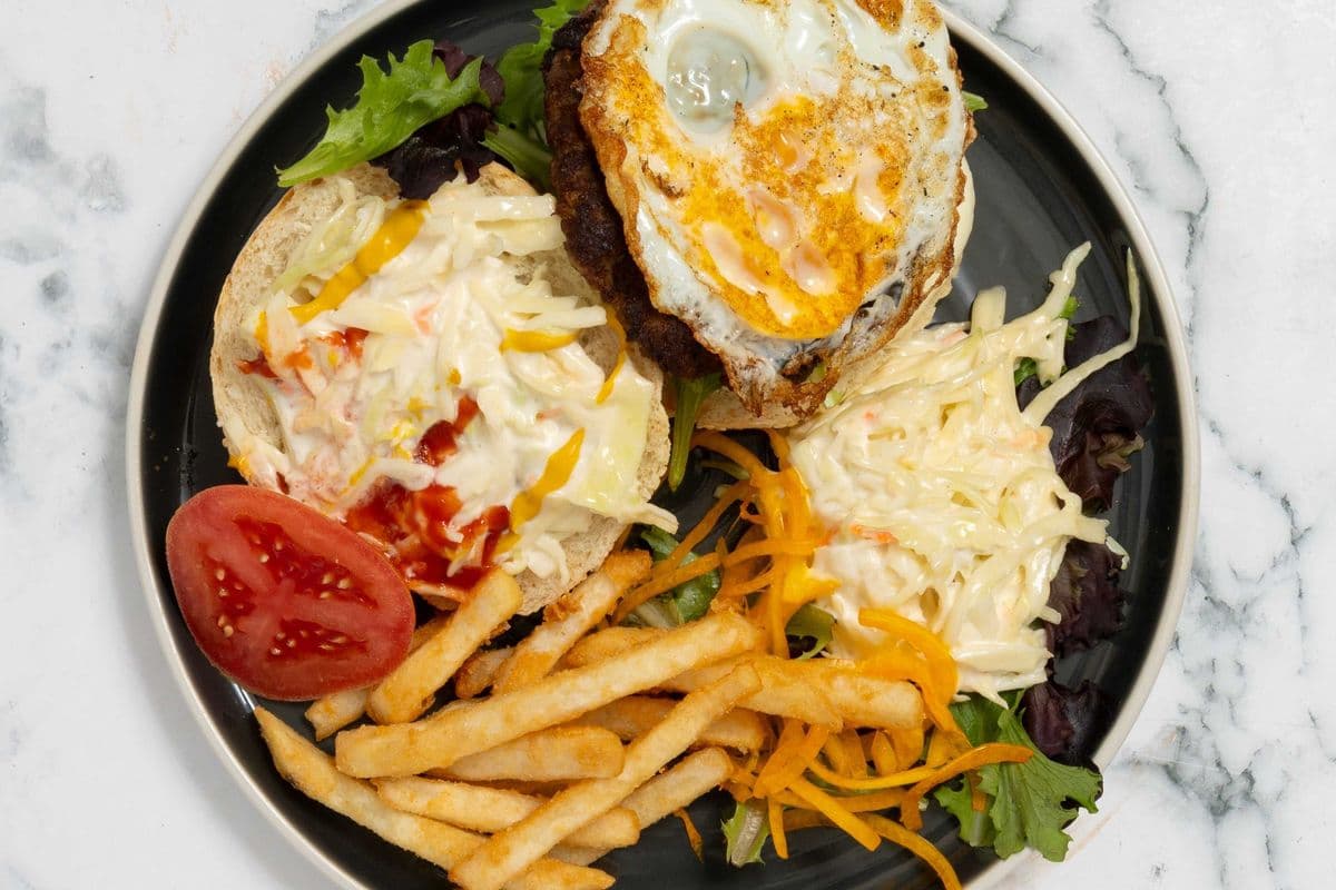 Charcoal Grilled Burger Sandwich(Combo)