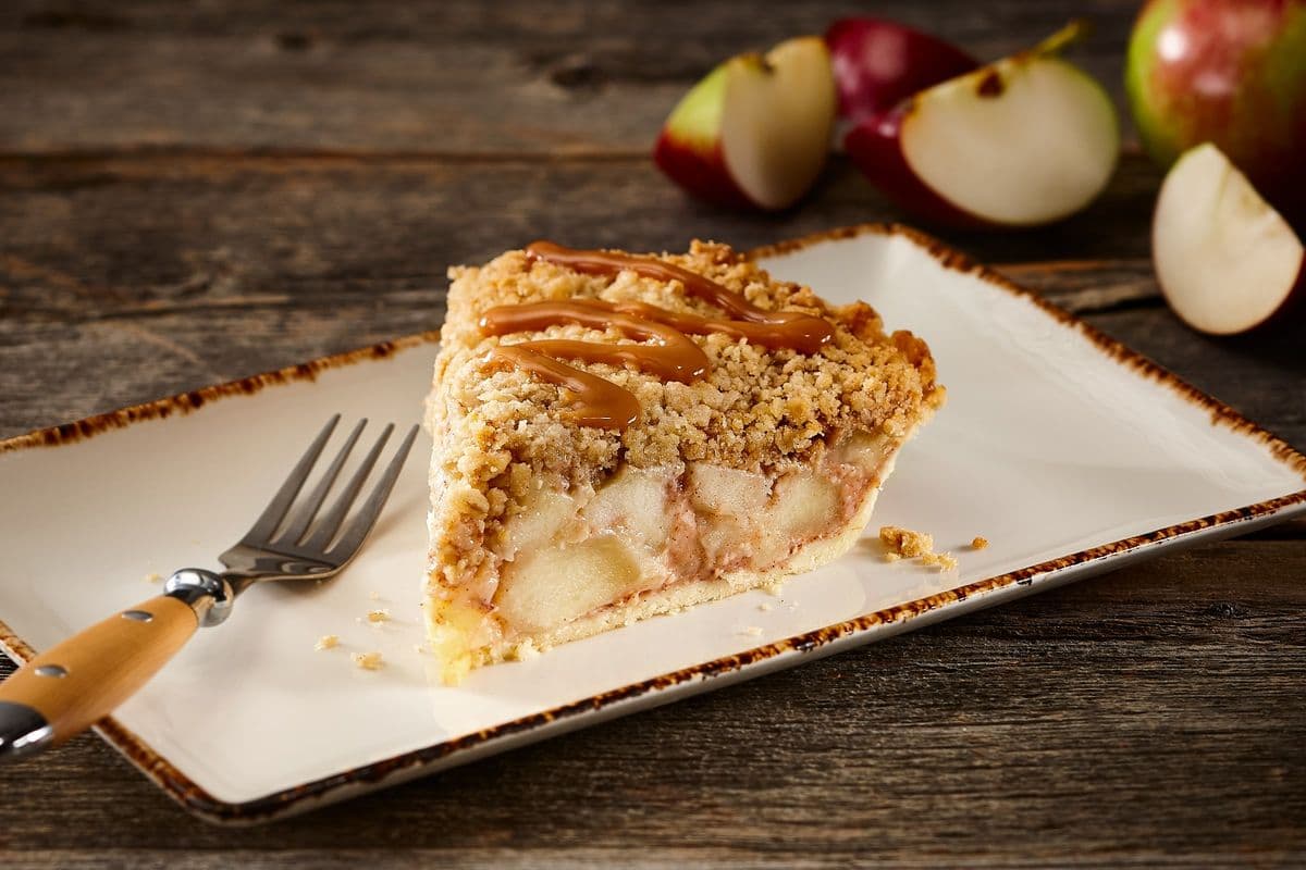 Tarte aux pommes et caramel / Apple and Caramel Pie
