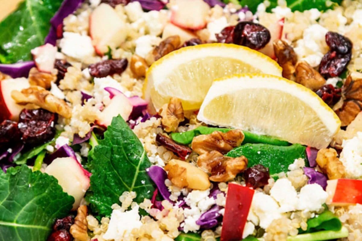 Large Hail Kale and Quinoa Salad