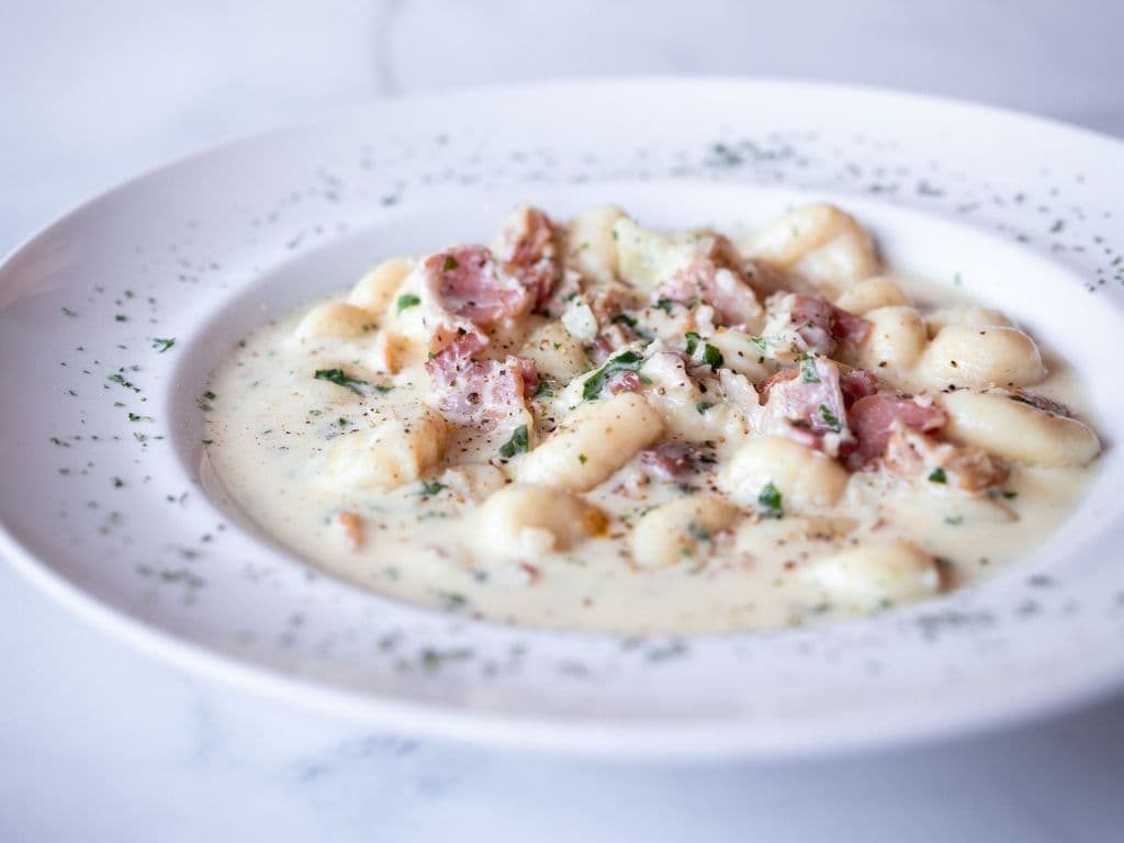 Four Cheese Bacon Gnocchi