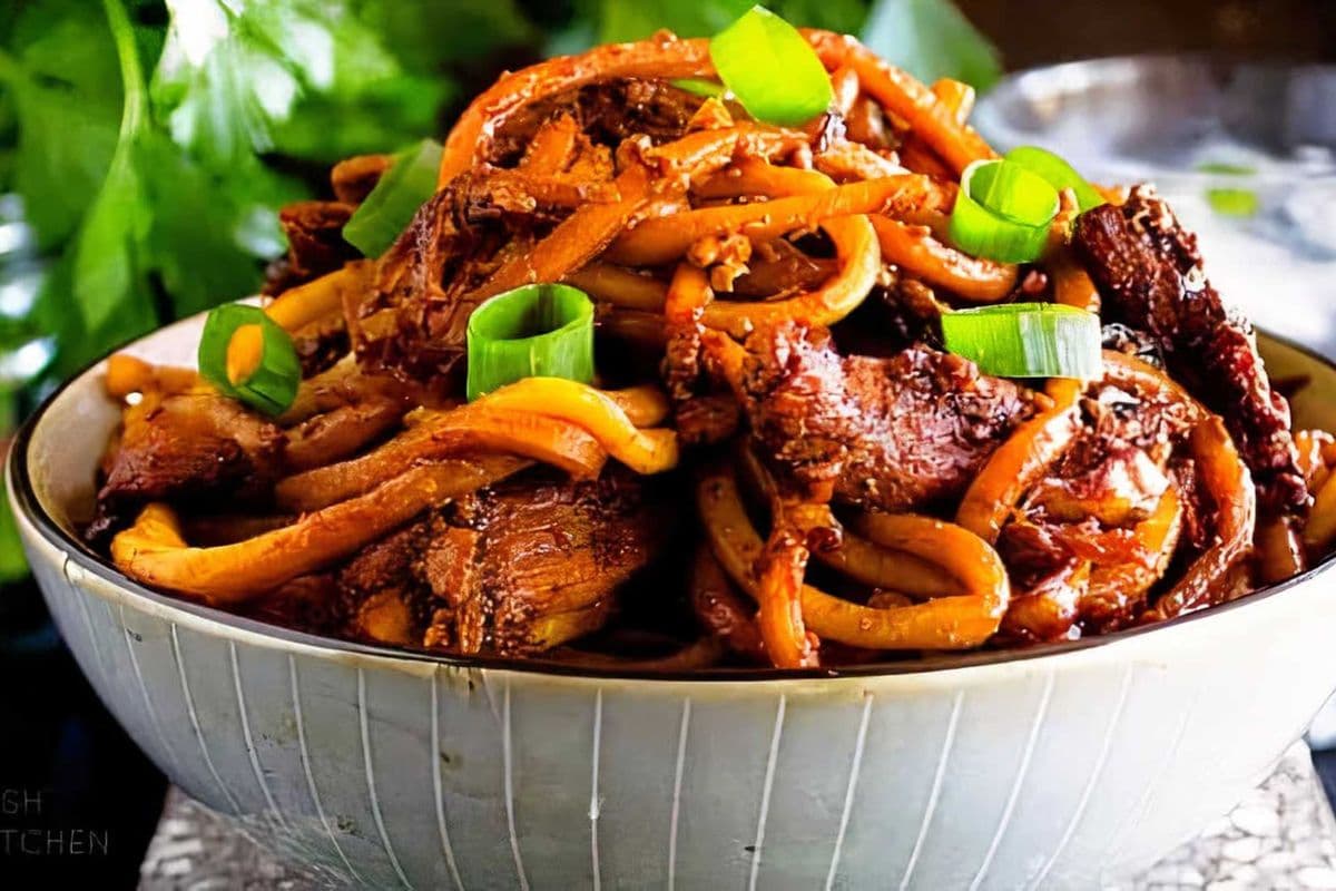 Beef Malaysian Fried Noodles