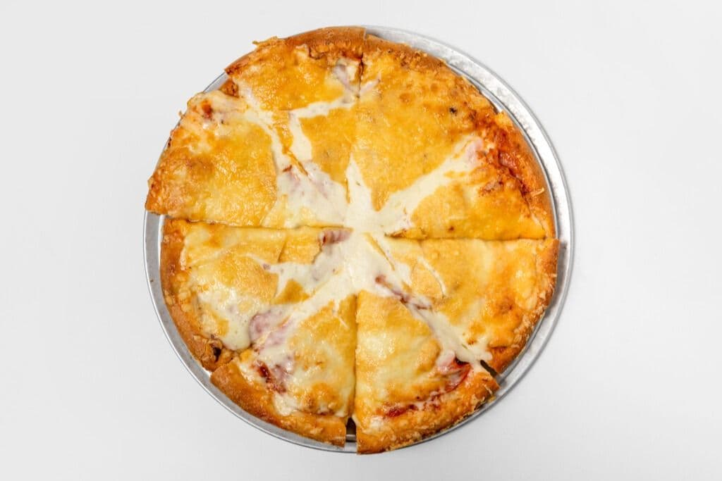 9. Large Back Bacon and Pepperoni Pizza