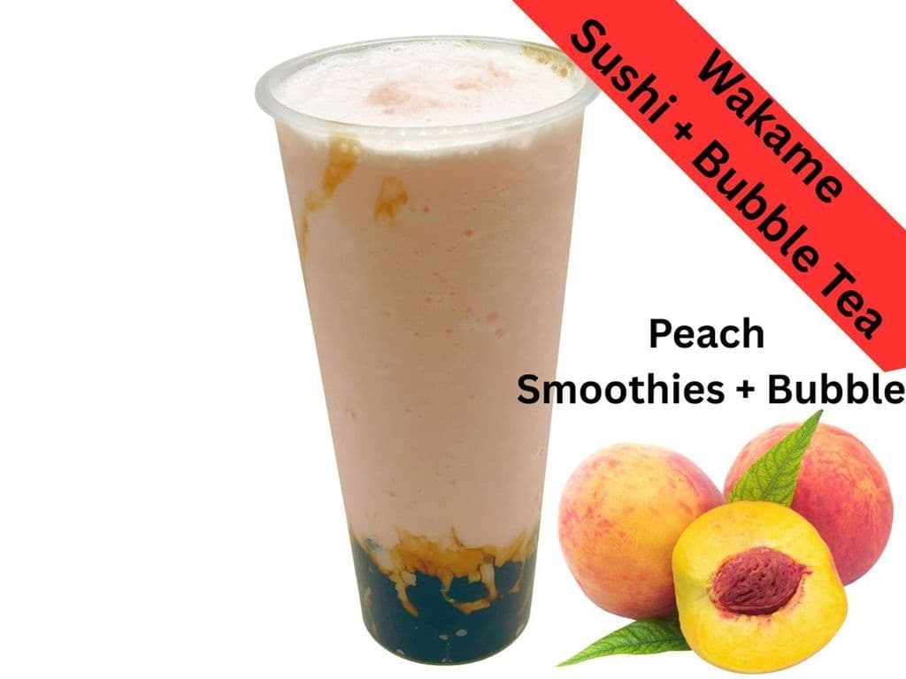 Peach Smoothie+Bubble