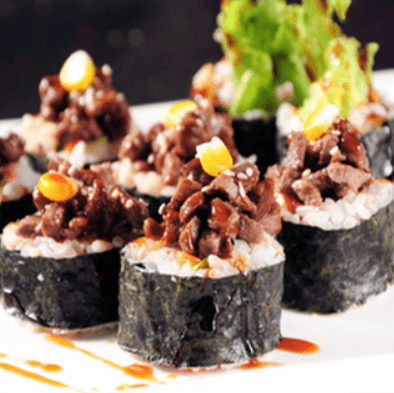 #0143. Beef Teriyaki Roll