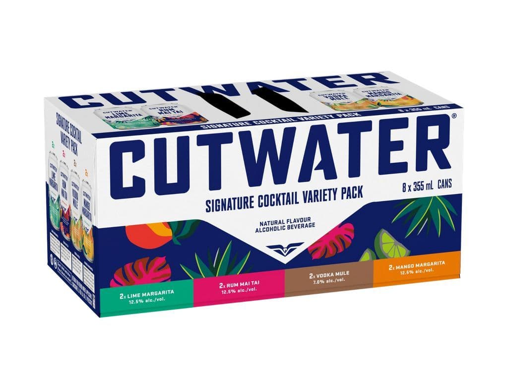 Cutwater - Mixer Pack Can (8x355ml)