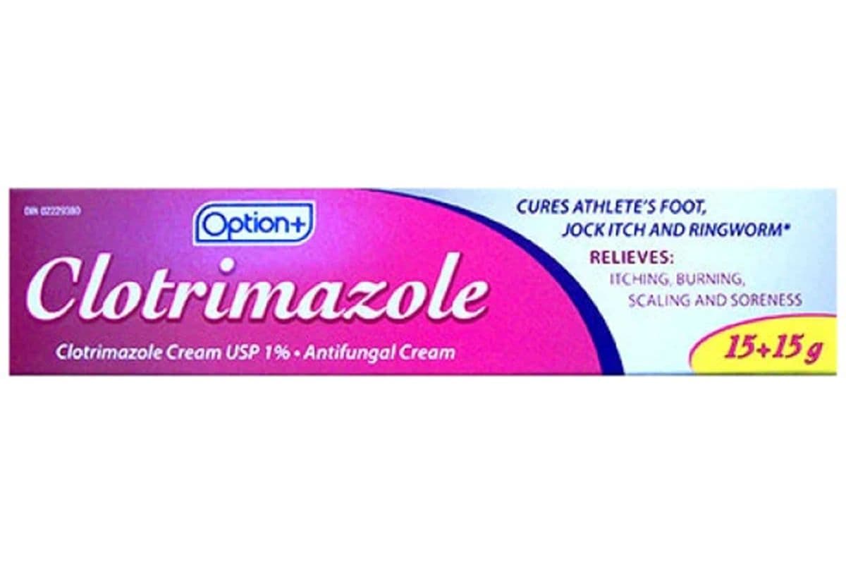 Option+ Clotrimazole Topical Cream (1%) (30g)