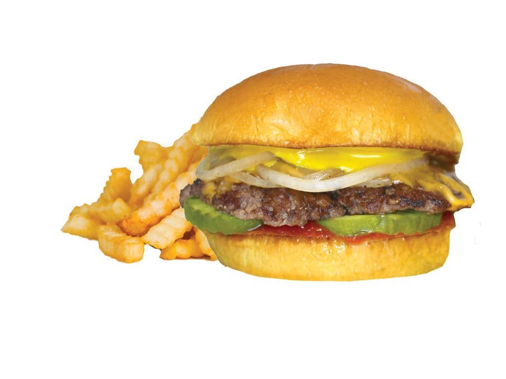 Combo Baby Bam Burger (Single Patty)