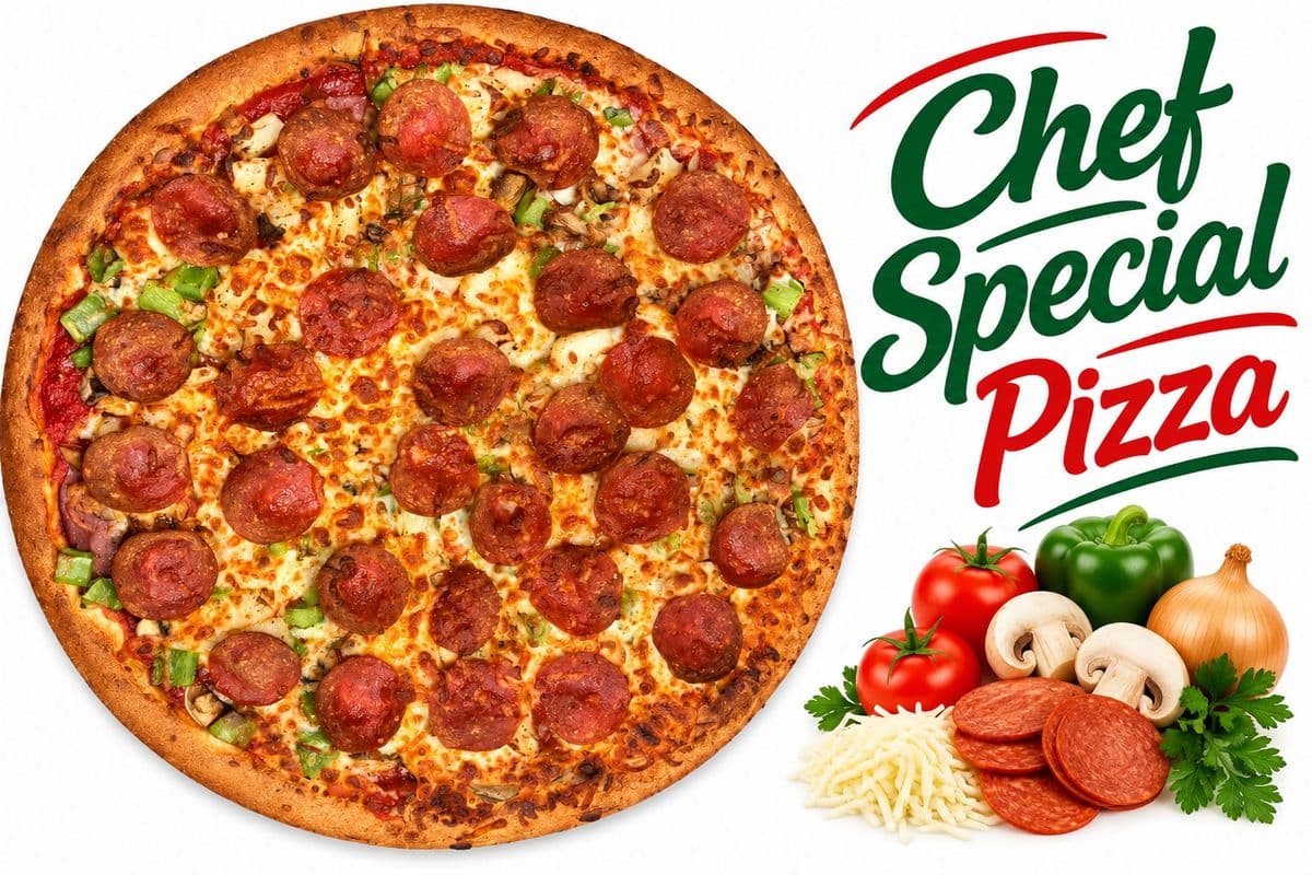 Small Chef's Special Pizza