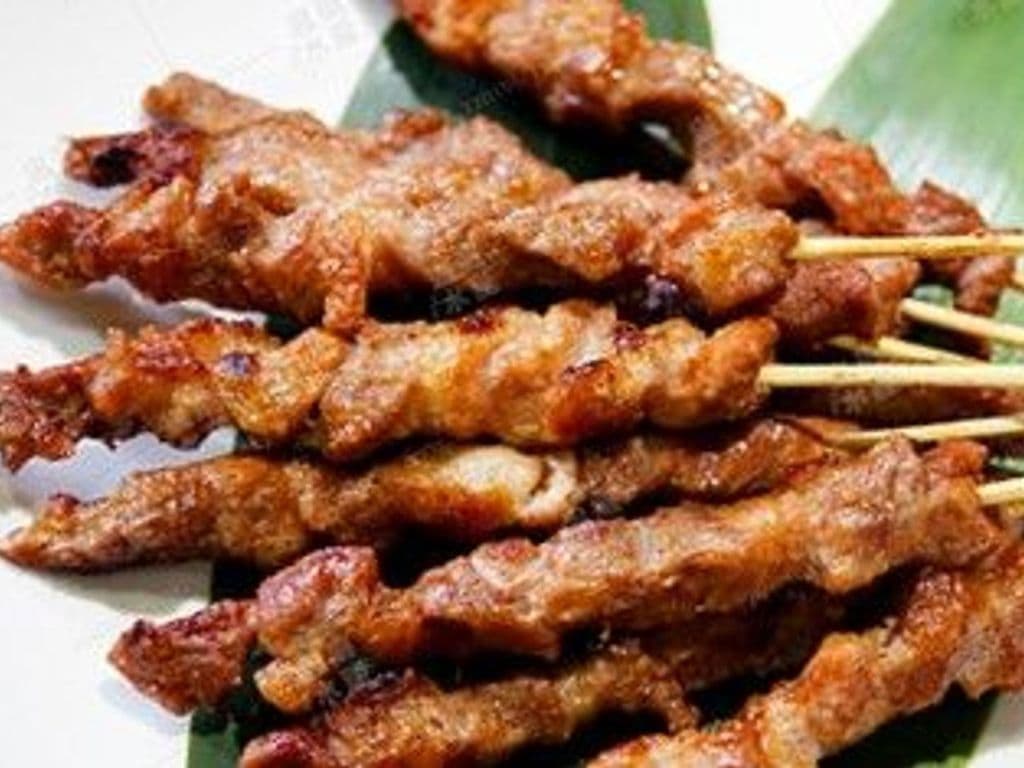 59.Lamb Satay(3skewers)沙爹羊肉串(3串)