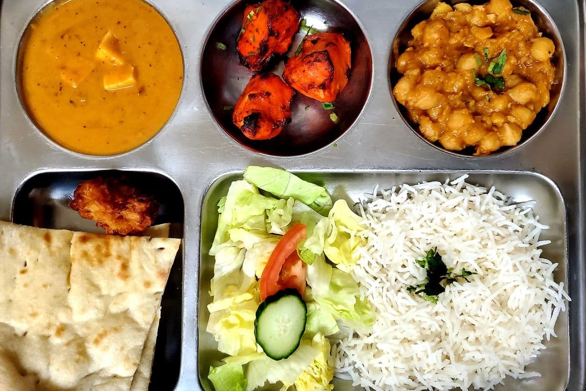 72- Poulet Tikka Thali / Chicken Tikka Thali