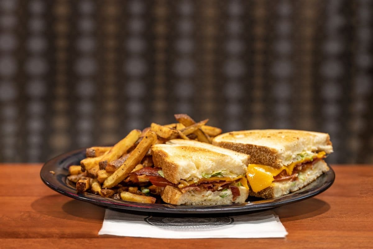 Double B.L.T.C Sandwich