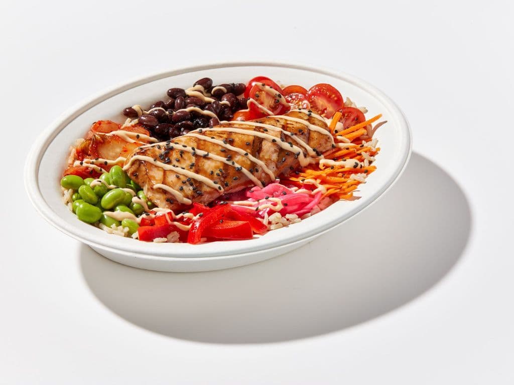 Grilled Salmon Salad Bowl
