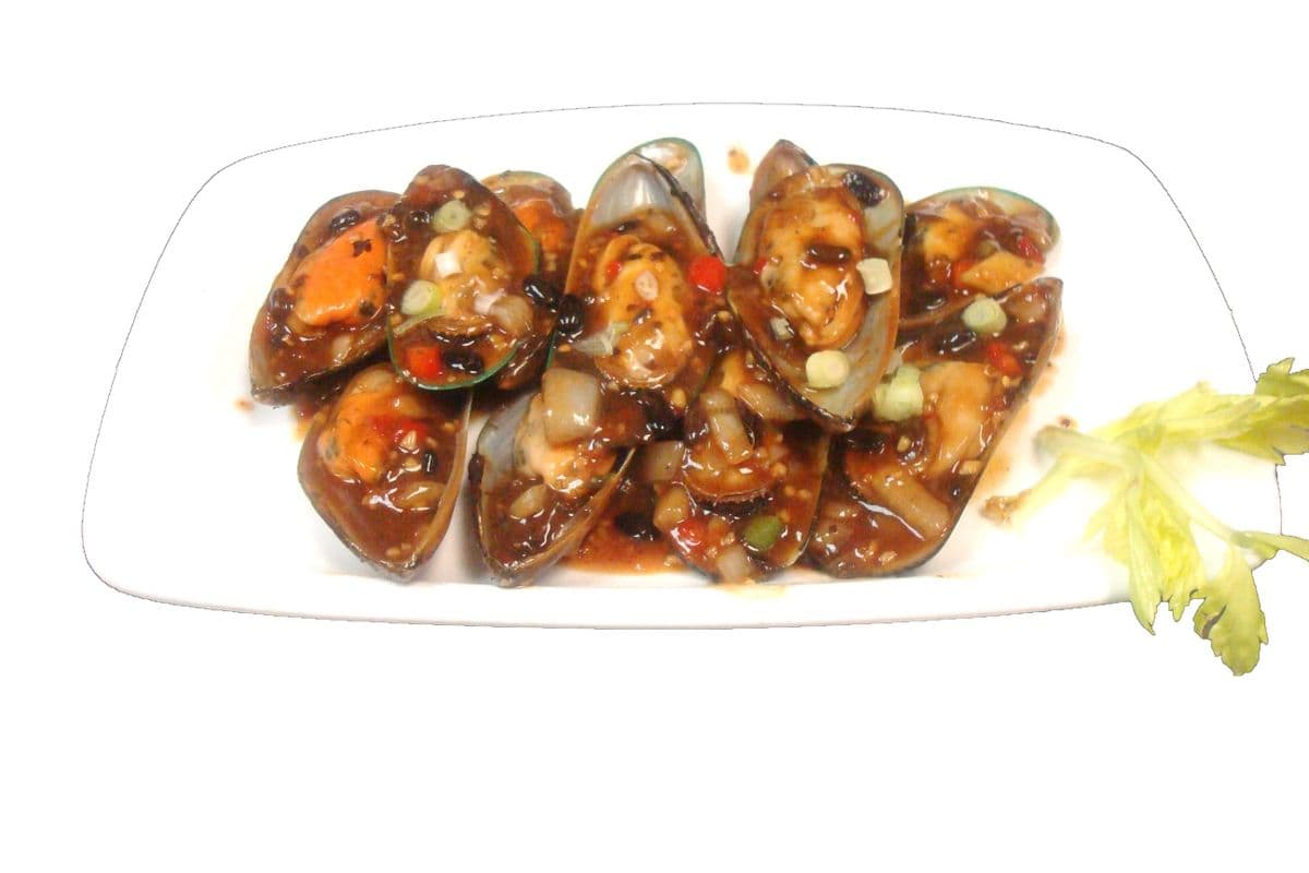 86. New Zealand Mussel with Black Bean Sauce 豉汁青口