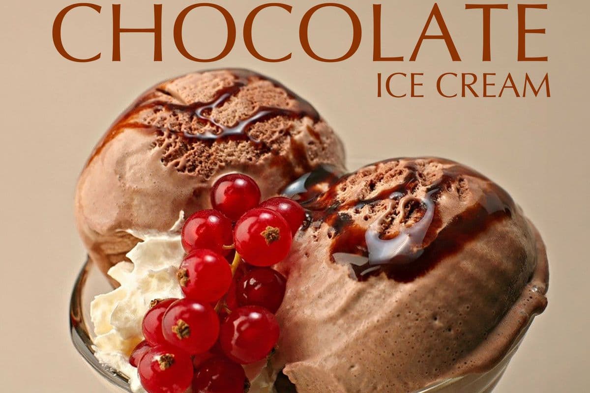 Chocolate Ice-Cream (Two Scoops)