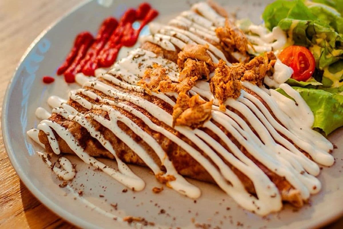 Crêpe Poulet / Chicken Crepe
