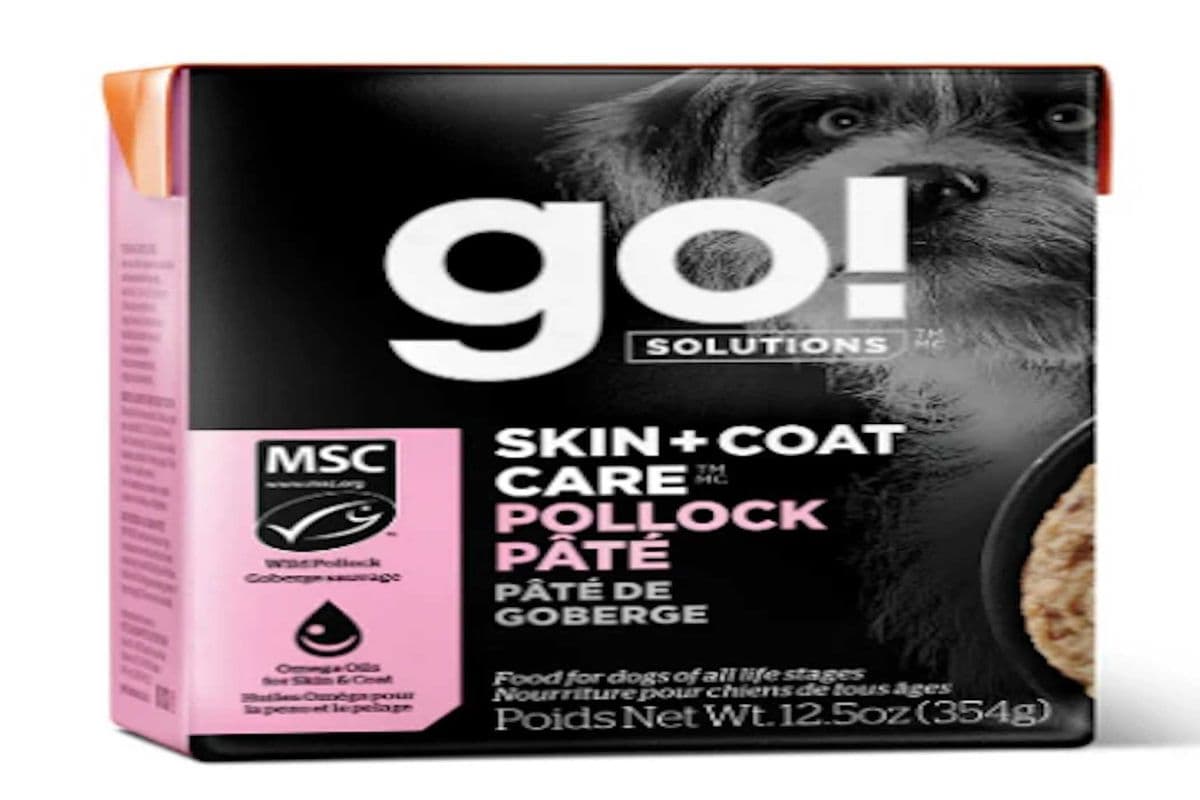Go! Solutions Skin + Coat Pallock Pâté w/Grains Dog ( 12.5z)
