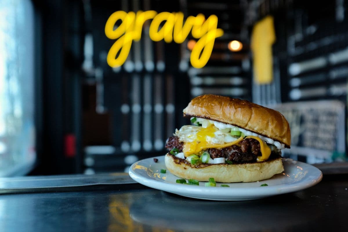 Burger, Brunch