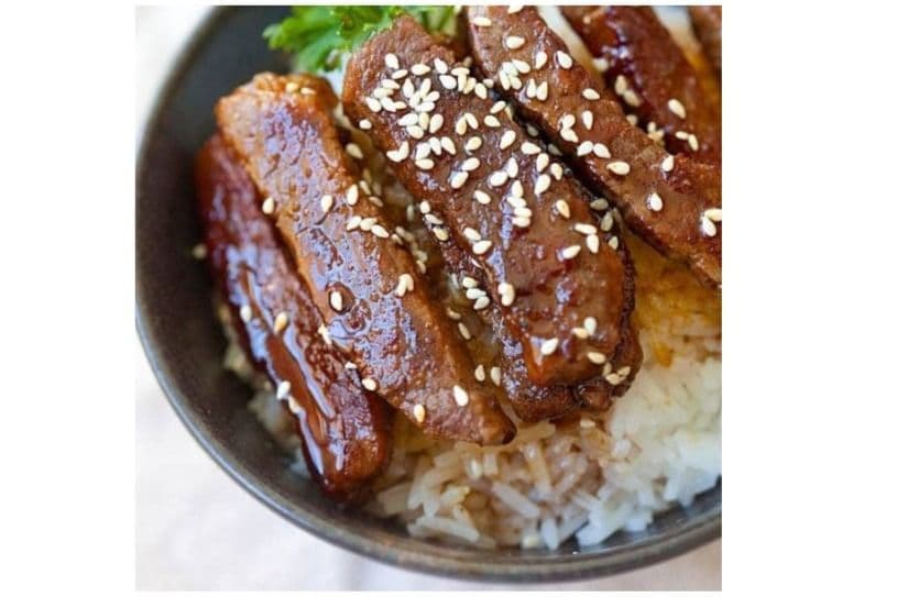 144. Beef Teriyaki