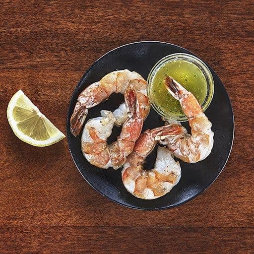 Crevettes tigrées sautées / Sautéed Tiger Shrimp