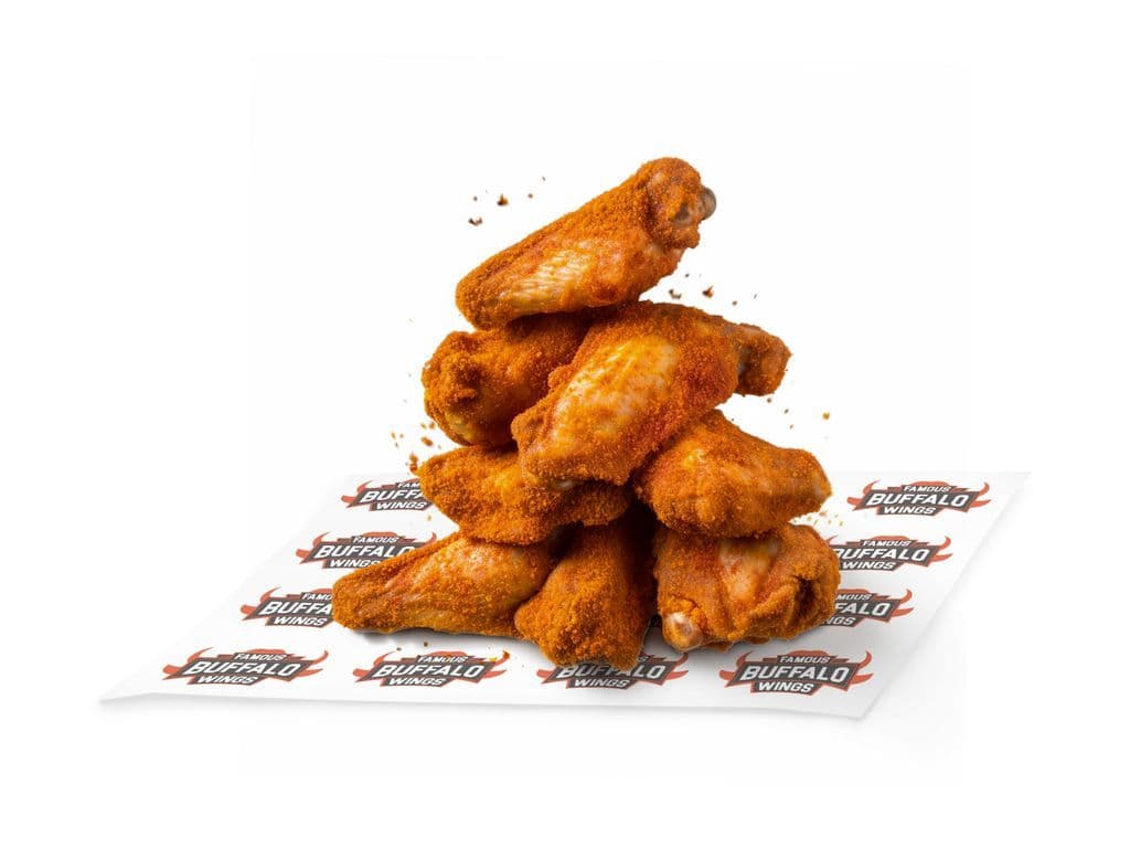 Buffalo Dry Rub Traditional Wings *