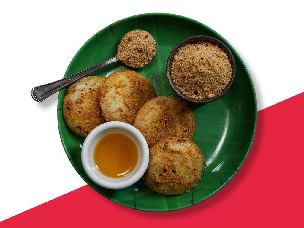 Ghee Podi Idli (3 Pcs)