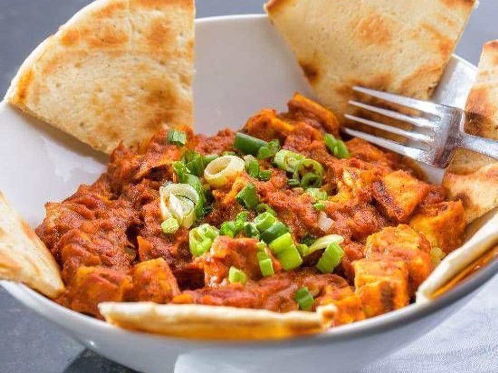 Butter Chicken Rice Bowl