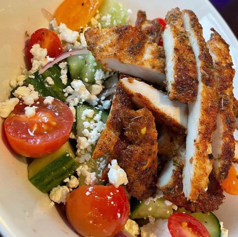 My Pop's Famous Greek Salad