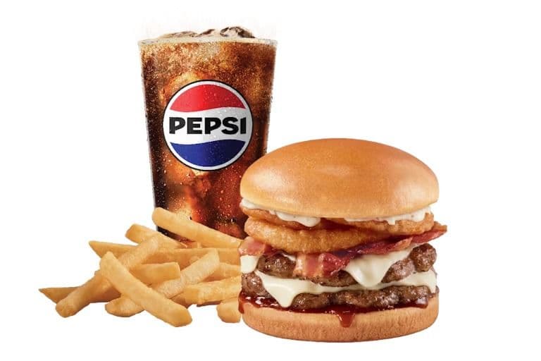 Backyard Bacon Ranch Signature Stackburger™ Double Combo