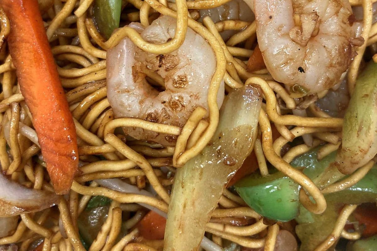 42. Shrimp Chow Mein