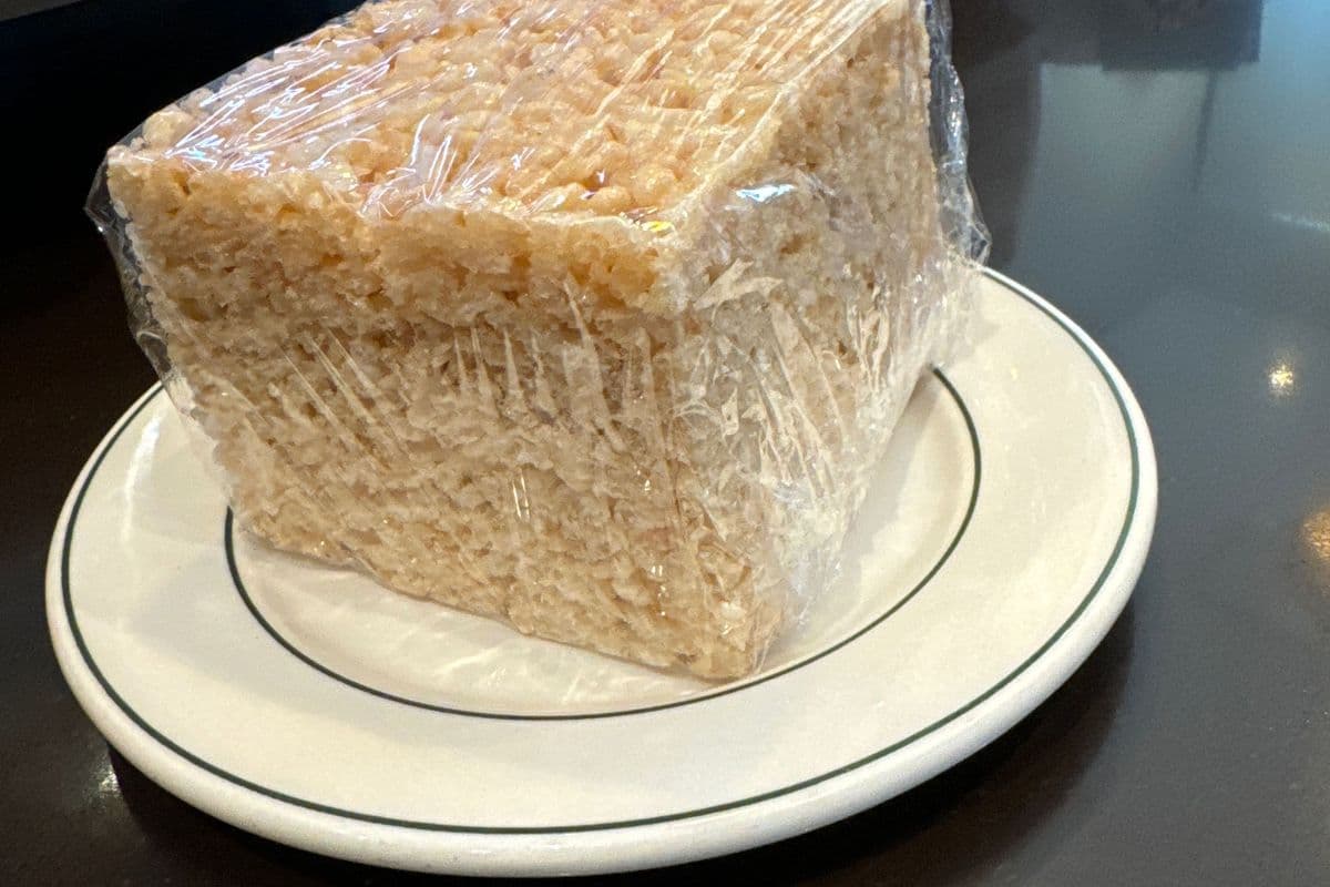 Rice Krispy square