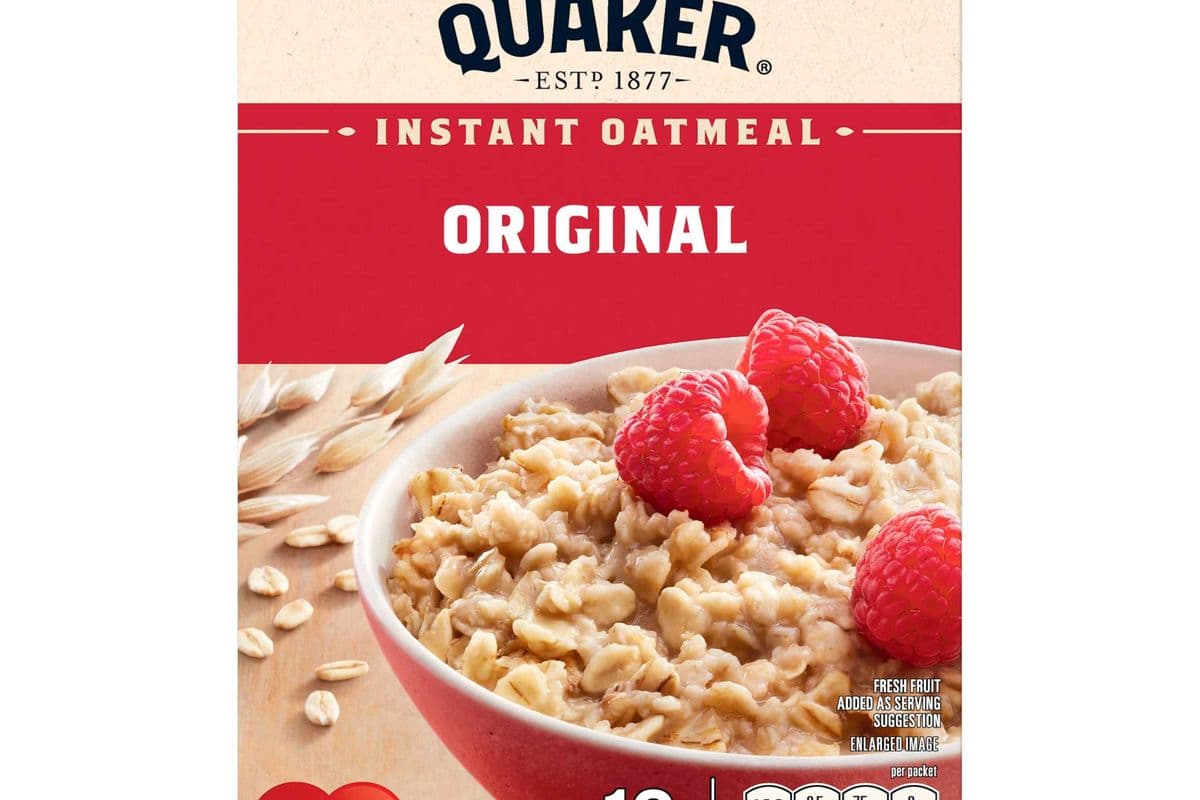 Quaker instant oatmeal Regular (280g) (100 Cal)