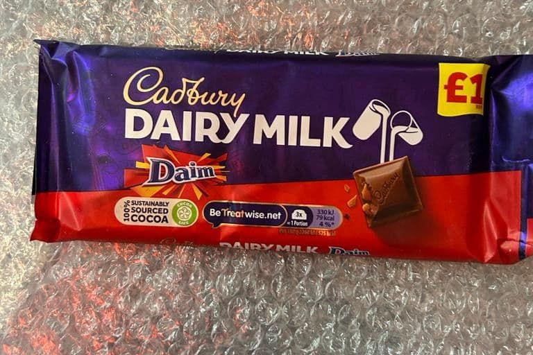 Cadbery Dairy Milk Daim (120 g)