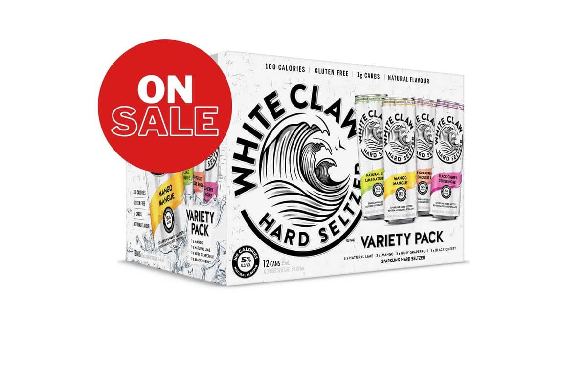 White Claw Variety Pack (12 x 355 ml)