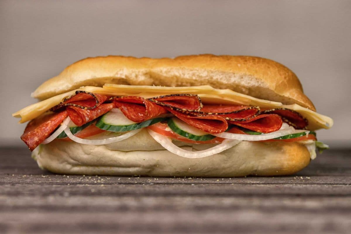 Salami Sandwich Combo