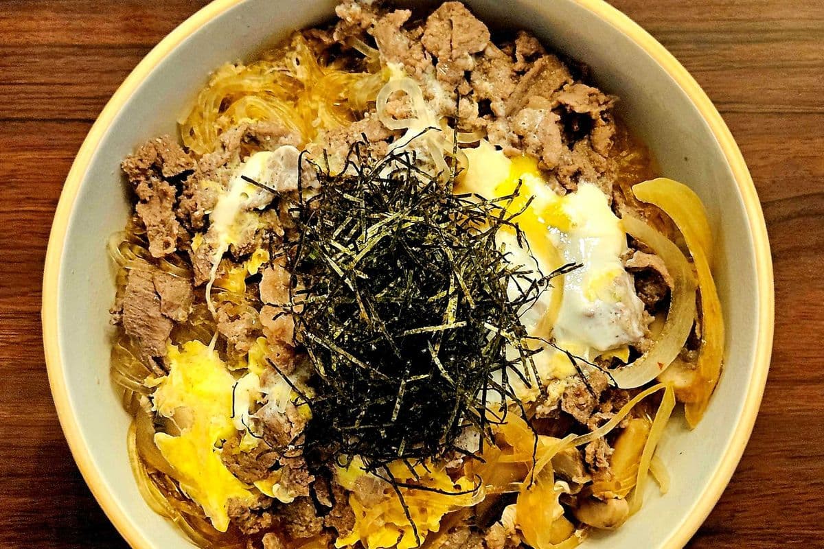Gyu Don with Egg